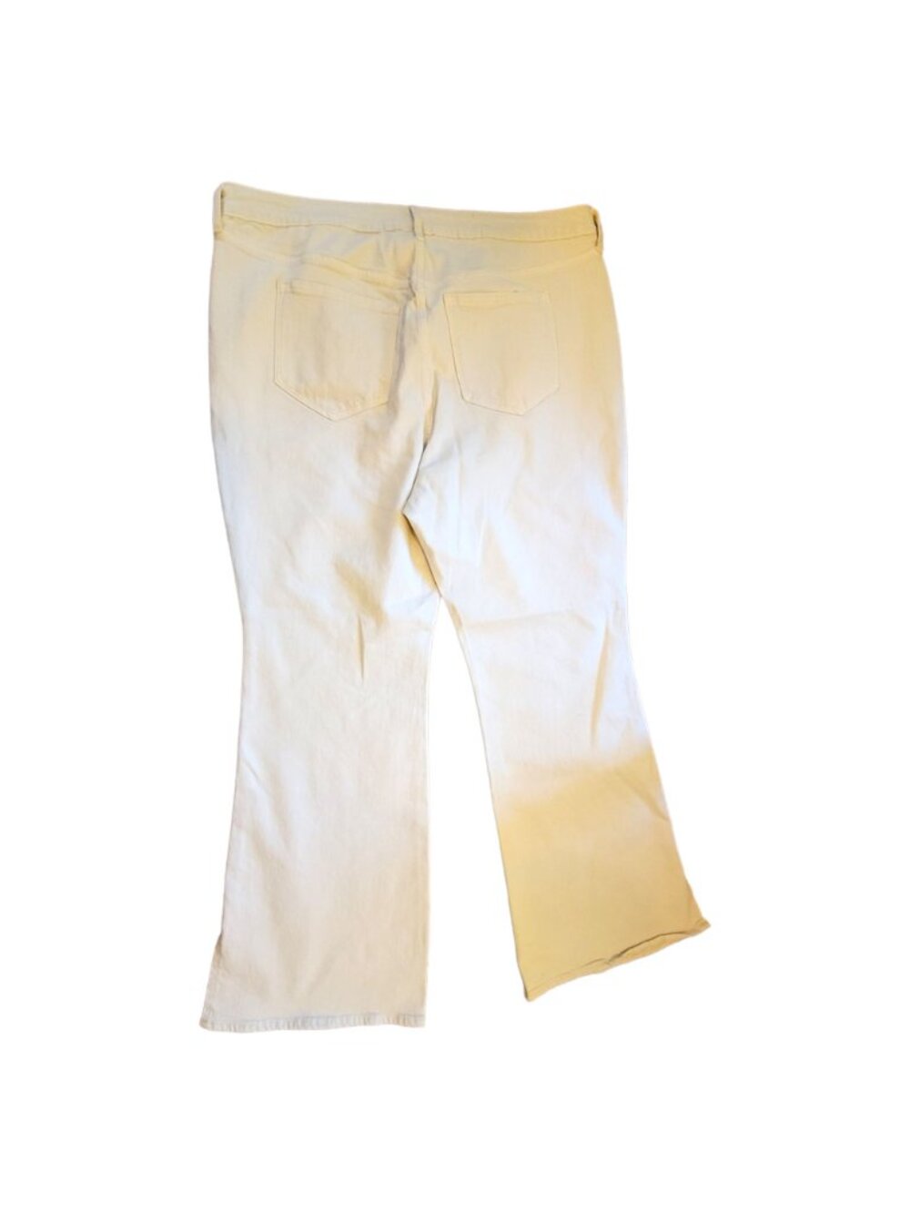Old Navy Jeans Womans High Rise Flare Leg Bone Color Size 20 NWT JJ3093 - Picture 8 of 10